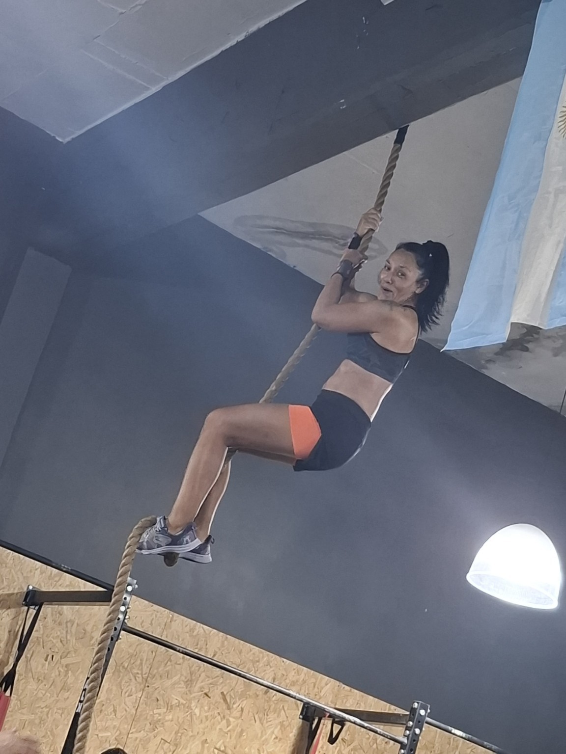 Entrenamiento con soga